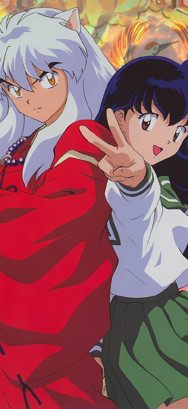 Hình nền Inuyasha và Kagome 4