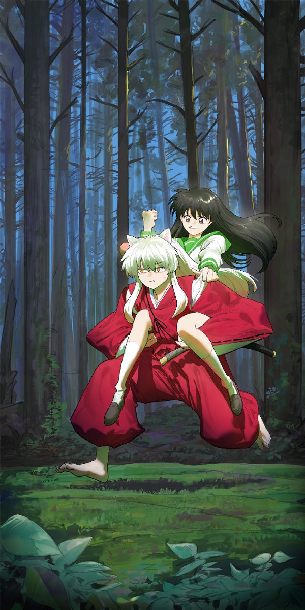 Hình nền Inuyasha và Kagome 3