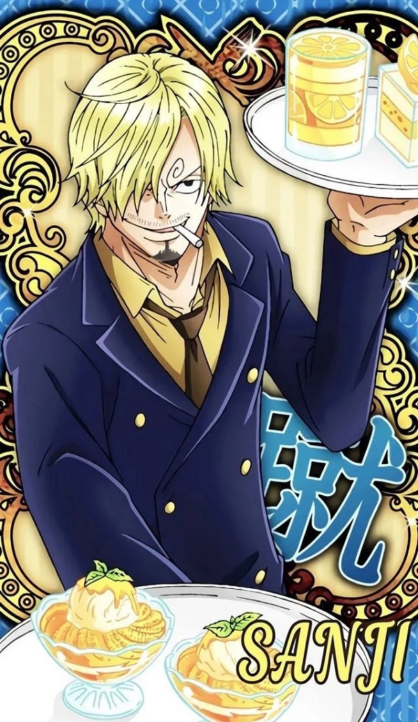 Hình nền Sanji bồi bàn