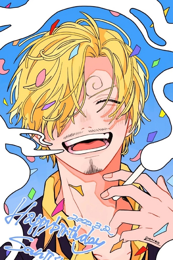 Hình nền Sanji cười