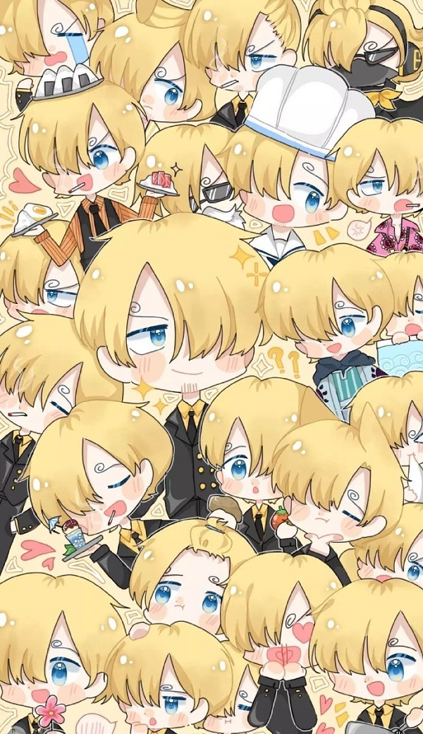 Hình nền Sanji cute 1