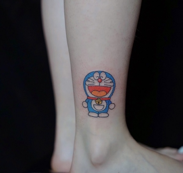 Hình xăm Doraemon 4