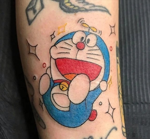 Hình xăm Doraemon 9