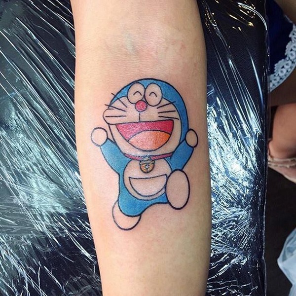 Hình xăm Doraemon mini 6