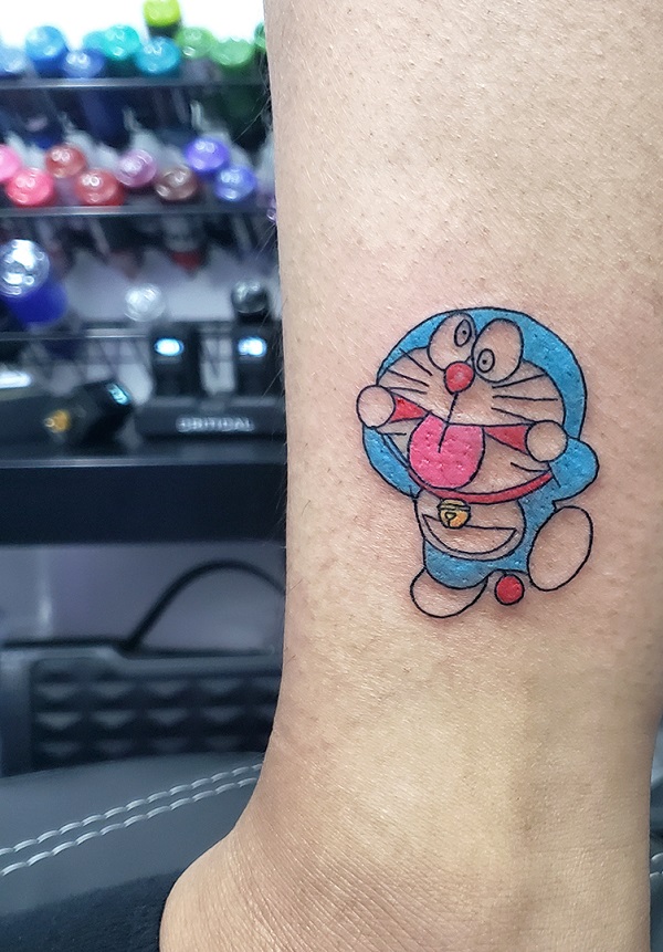 Hình xăm Doraemon mini 3