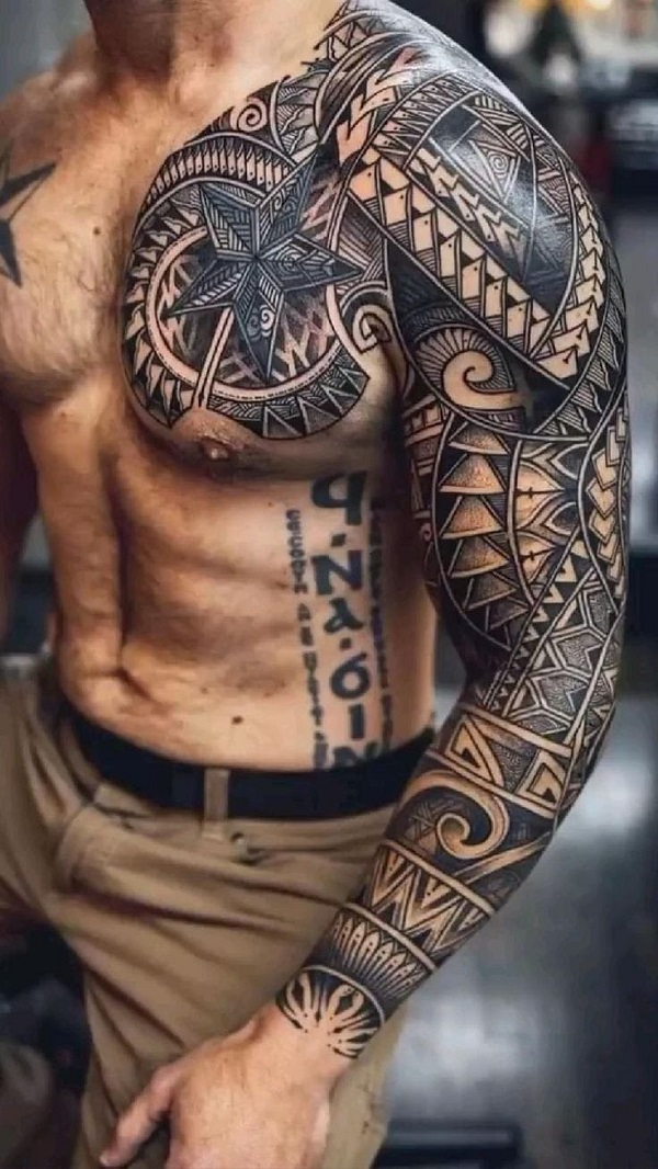 Hình xăm Maori đẹp 2