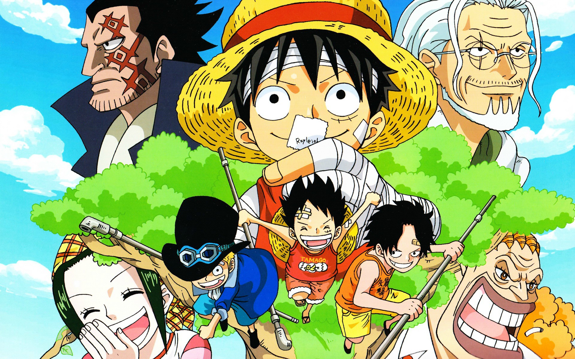 hình nền máy tính 4k one piece 2