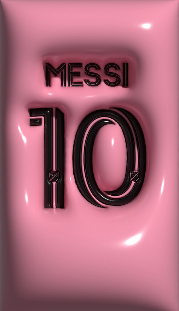 Hình nền Messi 3D 3