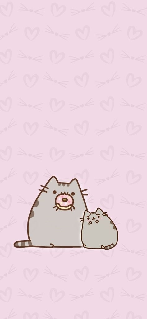 Hình nền mèo Pusheen cho điện thoại 9