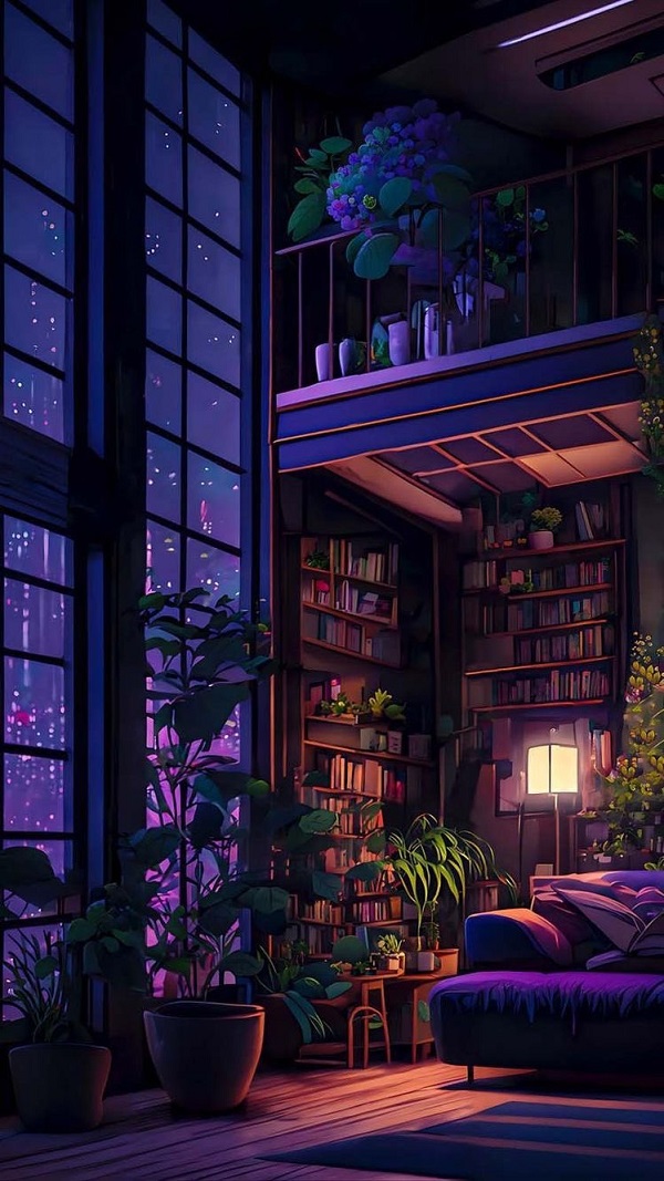 Hình nền lofi cho điện thoại 5