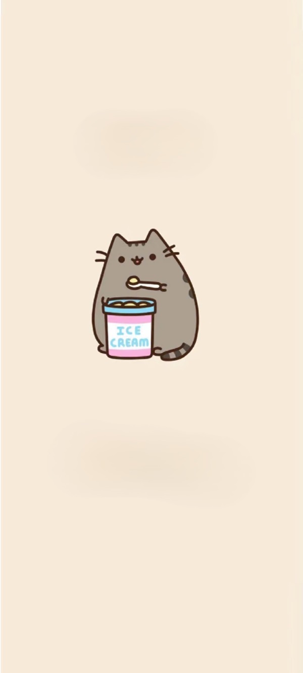 Hình nền mèo Pusheen cho điện thoại 31