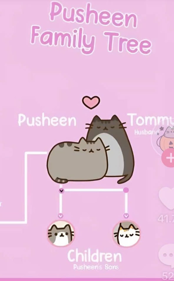 Hình nền mèo Pusheen cho điện thoại 36