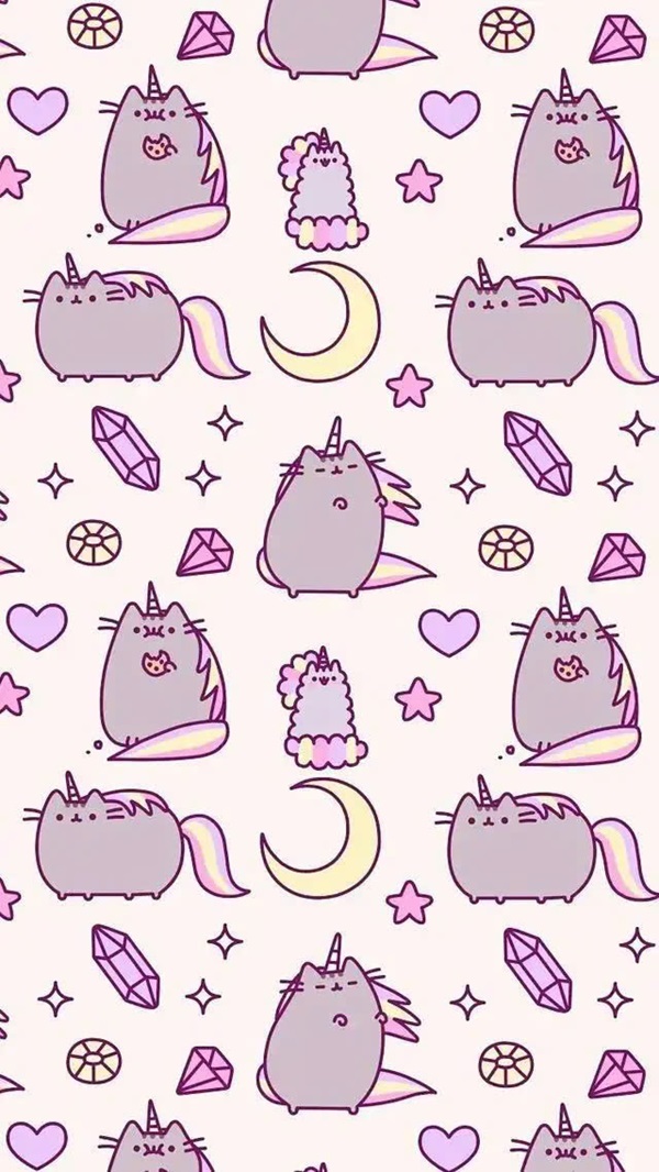 Hình nền mèo Pusheen cute 33