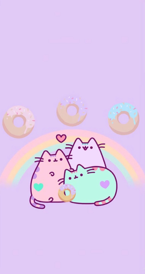 Hình nền mèo Pusheen cute 24