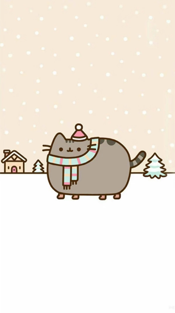 Hình nền mèo Pusheen cute 25