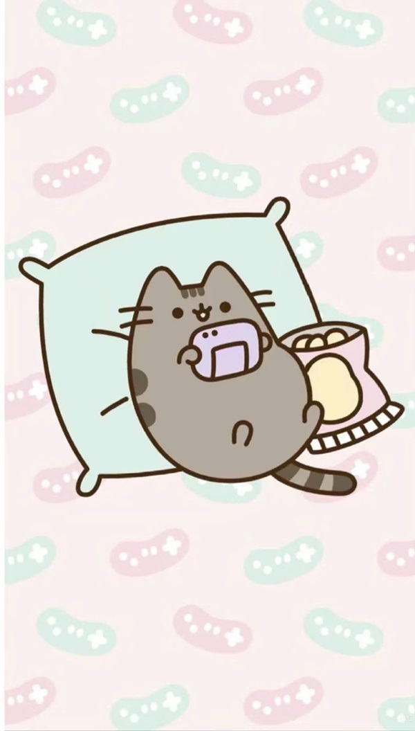 Hình nền mèo Pusheen cute 26