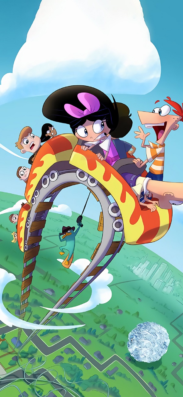 Hình nền Phineas and Ferb cho điện thoại 1