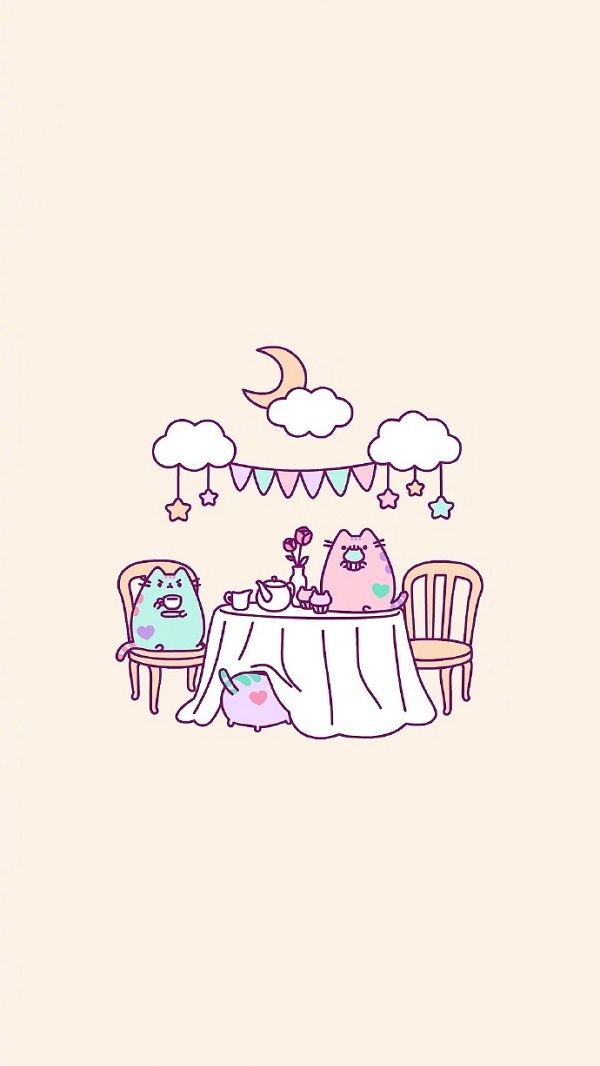 Hình nền mèo Pusheen 12