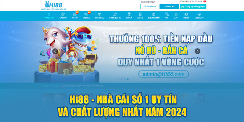 Thông tin về nhà cái số 1 Hi88 