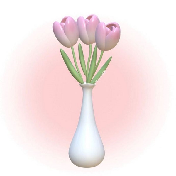 Avatar hoa tulip 3D  15