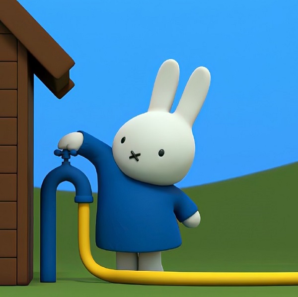 Avatar thỏ Miffy cute 14