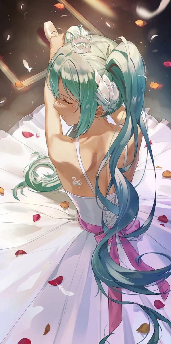 Hình nền Miku Nakano dễ thương 11