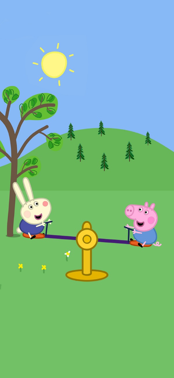 Hình nền heo Peppa cute 19