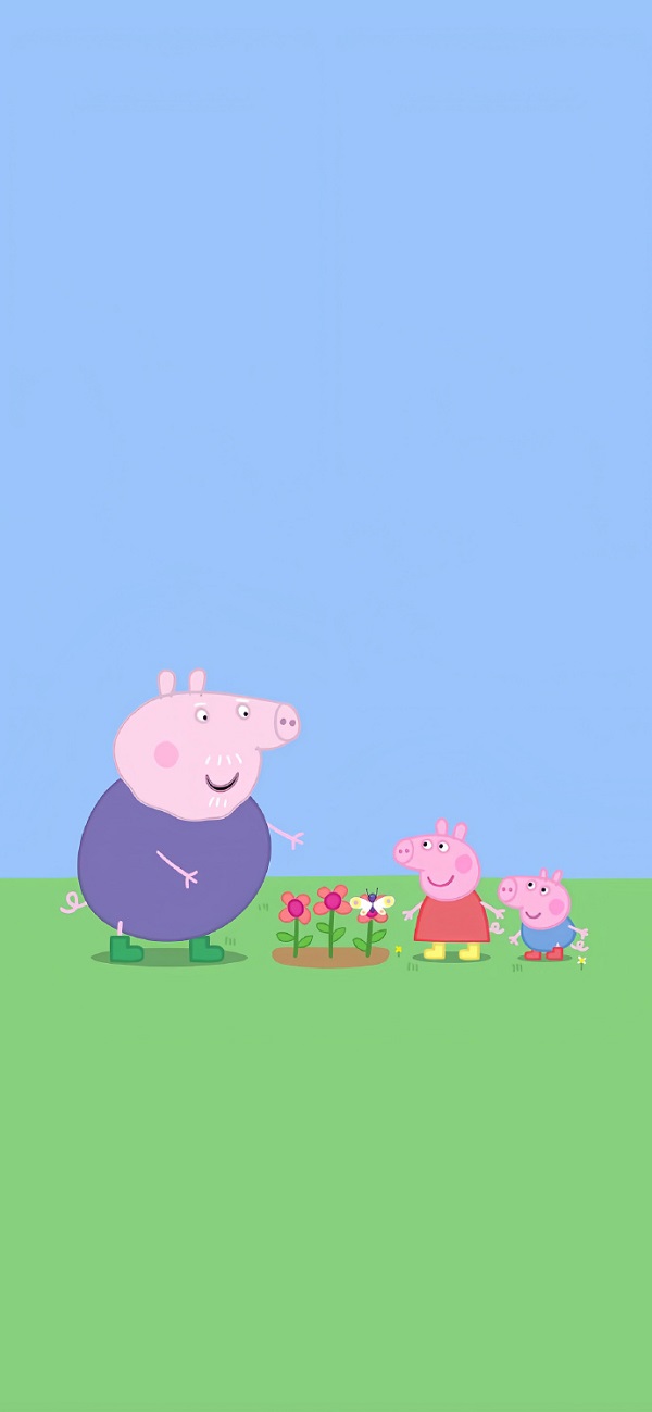 Hình nền heo Peppa cute 36