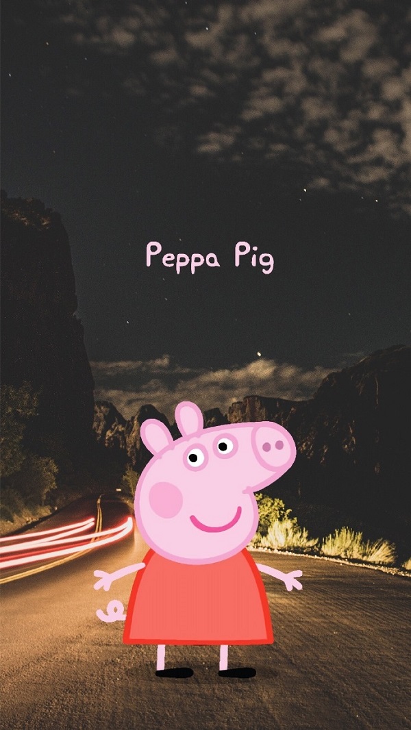 Hình nền heo Peppa cute 4