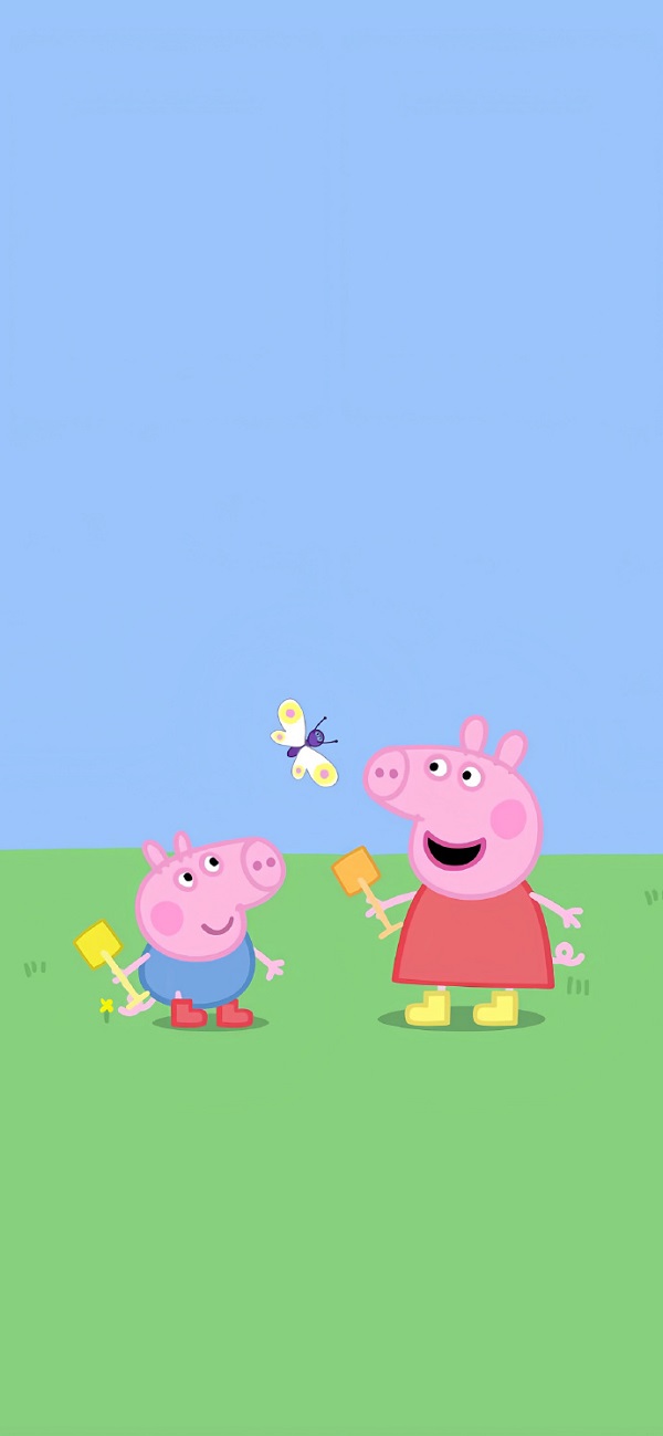 Hình nền heo Peppa cute 37