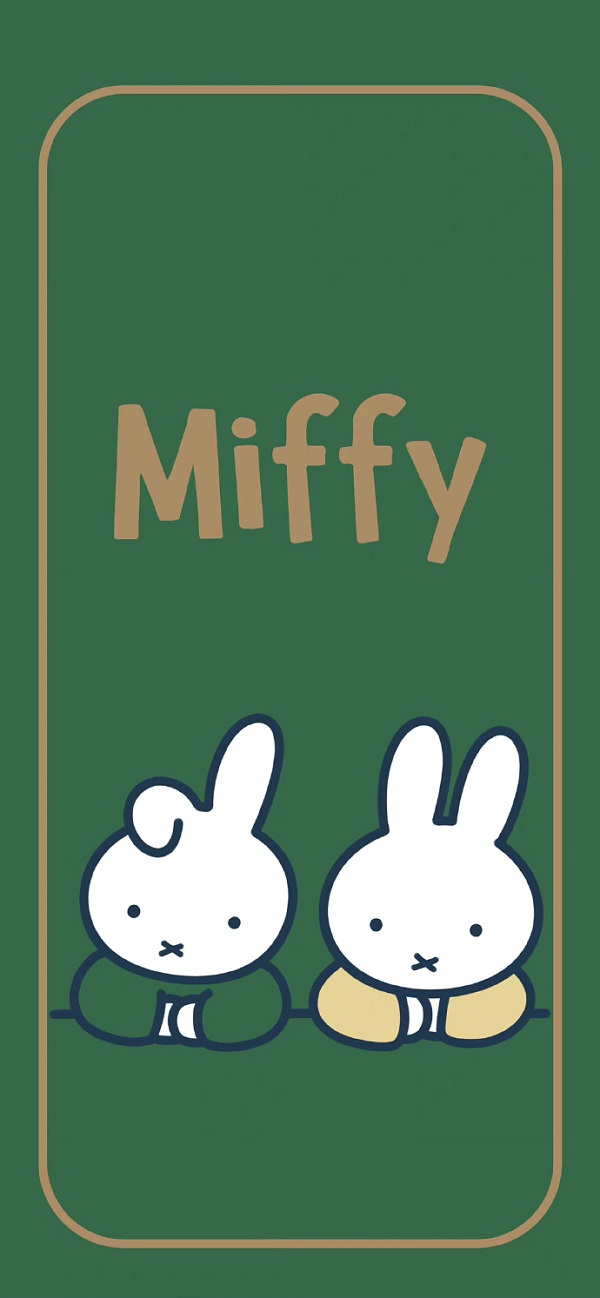 Hình nền thỏ Miffy cute cho điện thoại 14