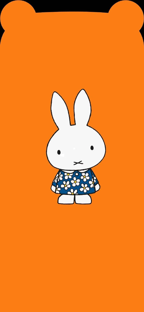 Hình nền thỏ Miffy cute cho điện thoại 11