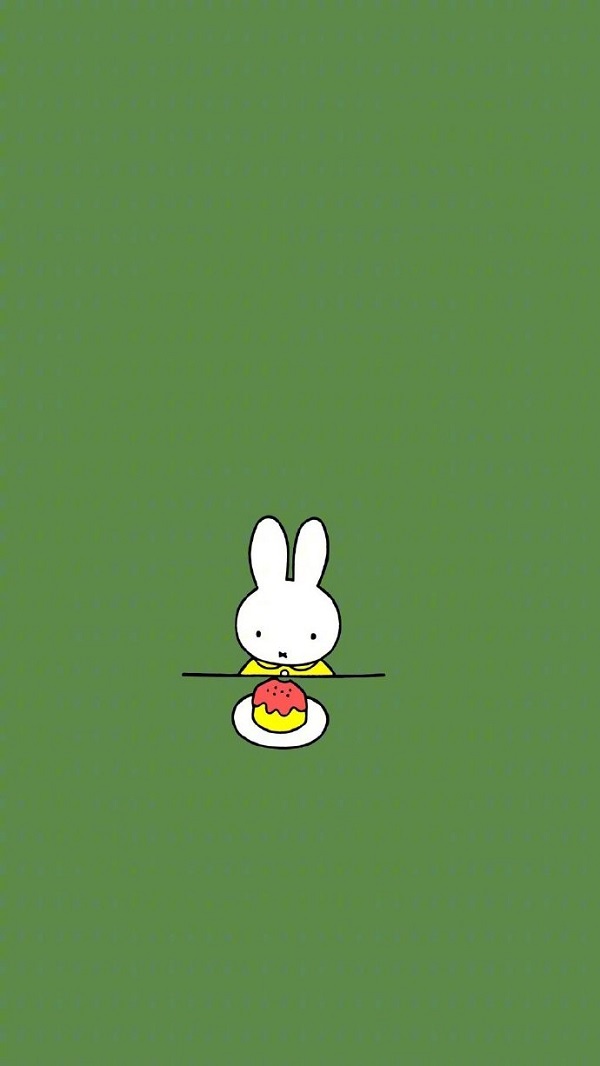 Hình nền thỏ Miffy cute cho điện thoại 8