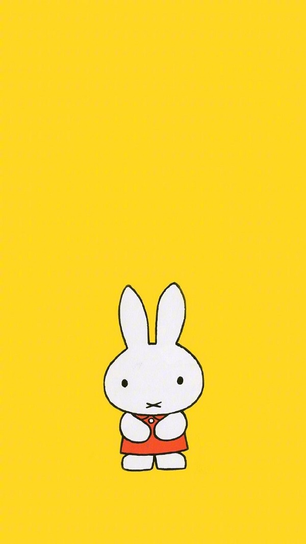 Hình nền thỏ Miffy cute cho điện thoại 1