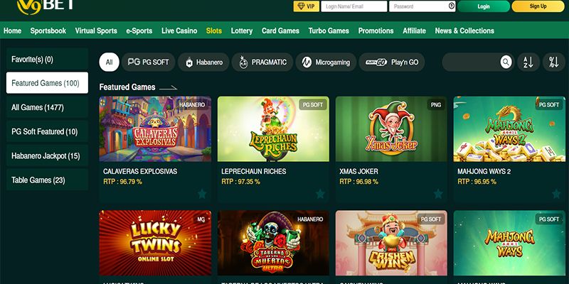 Trải nghiệm cá cược cực đẳng cấp tại sảnh slot game V9BET 