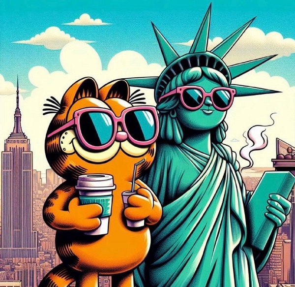 Avatar mèo Garfield cute 22