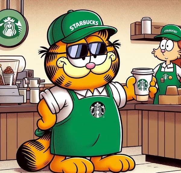 Avatar mèo Garfield cute 25