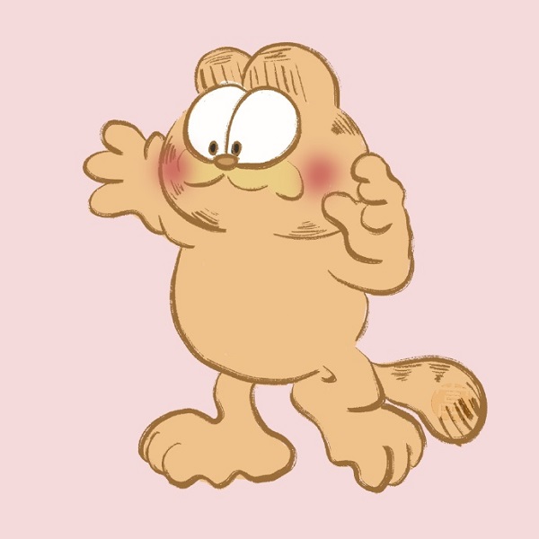 Avatar mèo Garfield cute 27