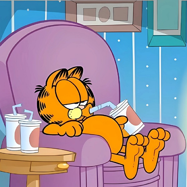 Avatar mèo Garfield cute 31