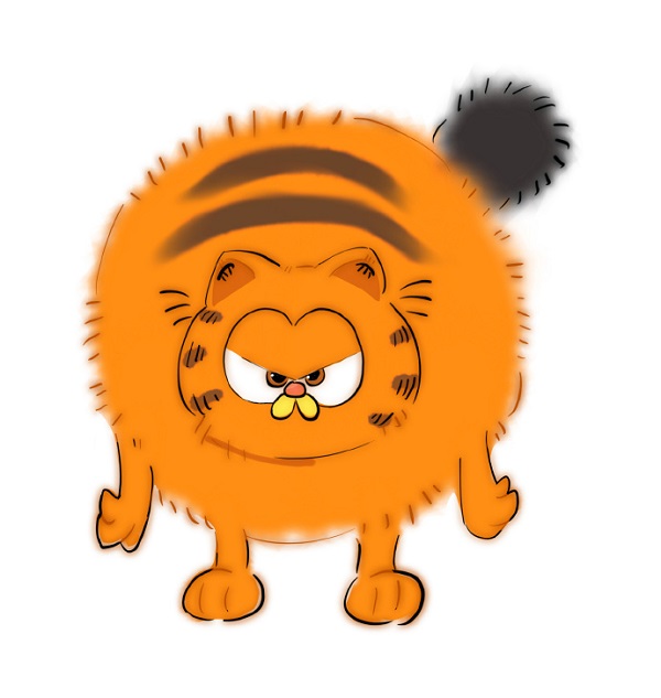 Avatar mèo Garfield cute 4