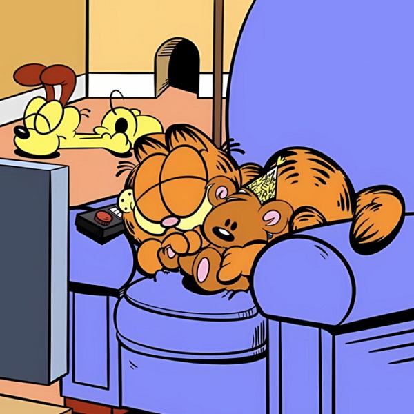 Avatar mèo Garfield cute 5