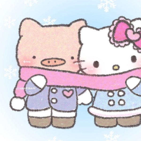 Avatar Hello Kitty đôi cute 12