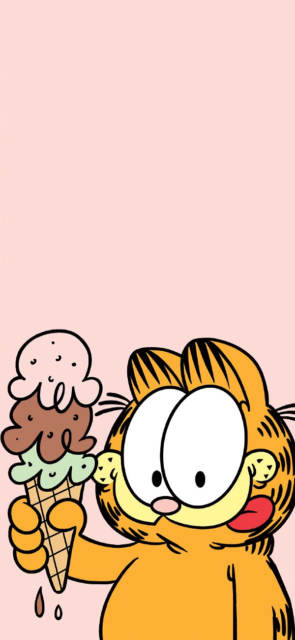 Hình nền Garfield cute cho điện thoại 5