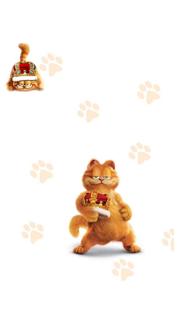 Hình nền Garfield cute cho điện thoại 1