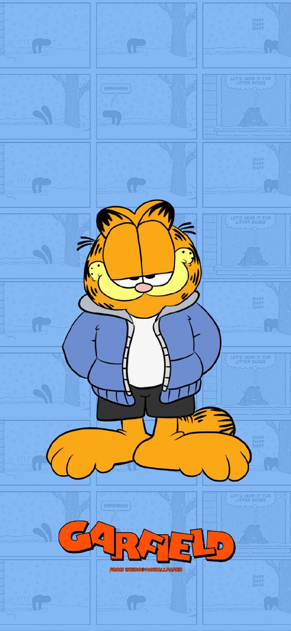 Hình nền Garfield cute cho điện thoại 21