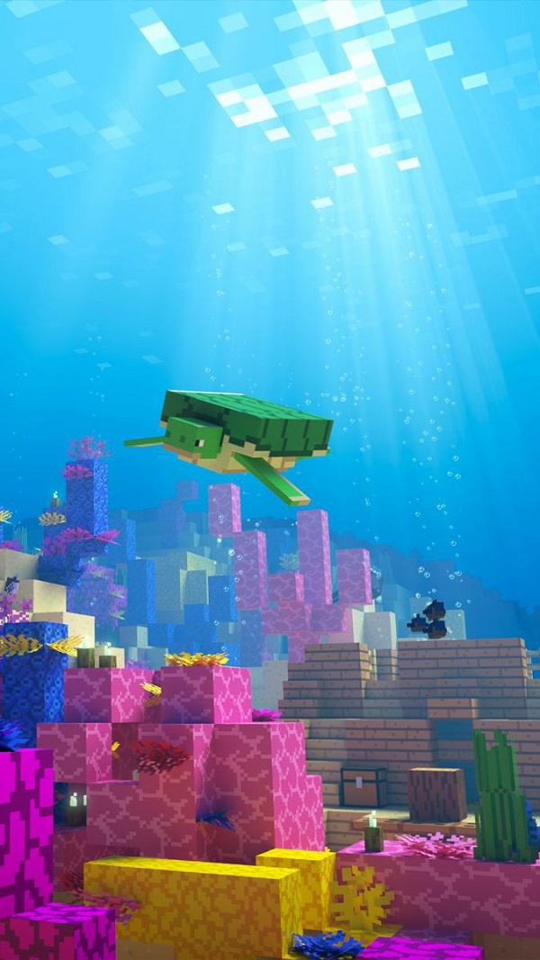 Hình nền Minecraft 4k cho điện thoại 4