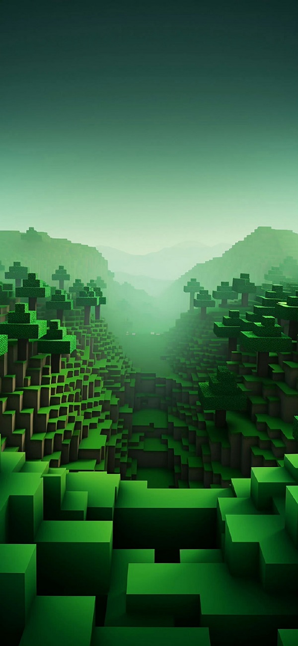 Hình nền Minecraft 4k cho điện thoại 13