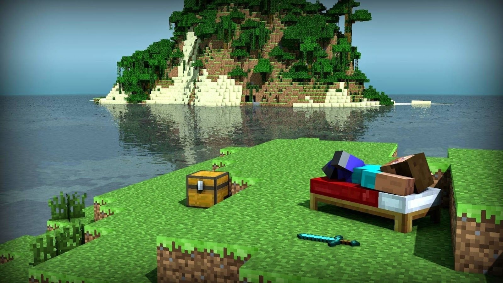 Hình nền Minecraft 4k cho máy tính 6