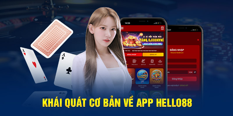 Ảnh: Khái quát cơ bản về app Hello88