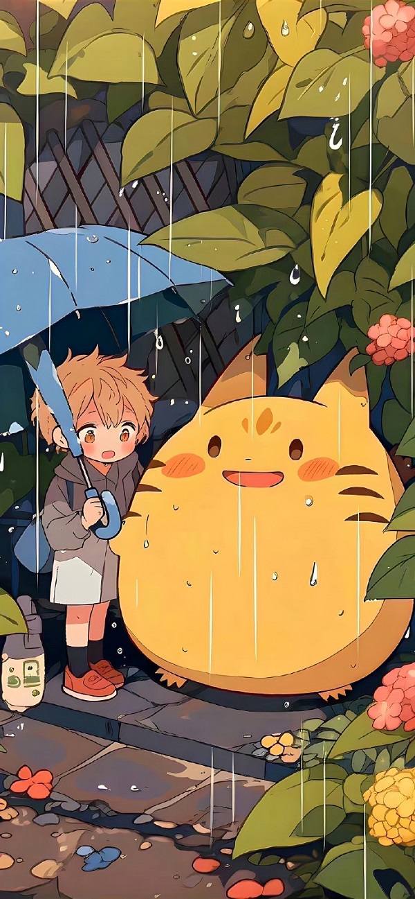 Hình nền hoạt hình anime cute 2